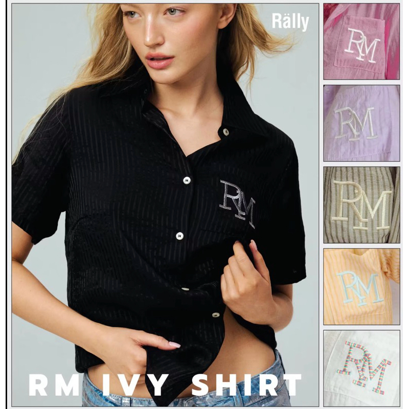 *ลดเพิ่ม30%*Rally movement rm ivy shirt freesize