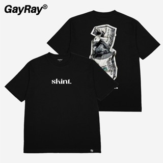 GayRay ⎰Skint.⎱  เสื้อยืดโอเวอร์ไซส์ Cotton 100% นุ่่ม ใส่สบ…