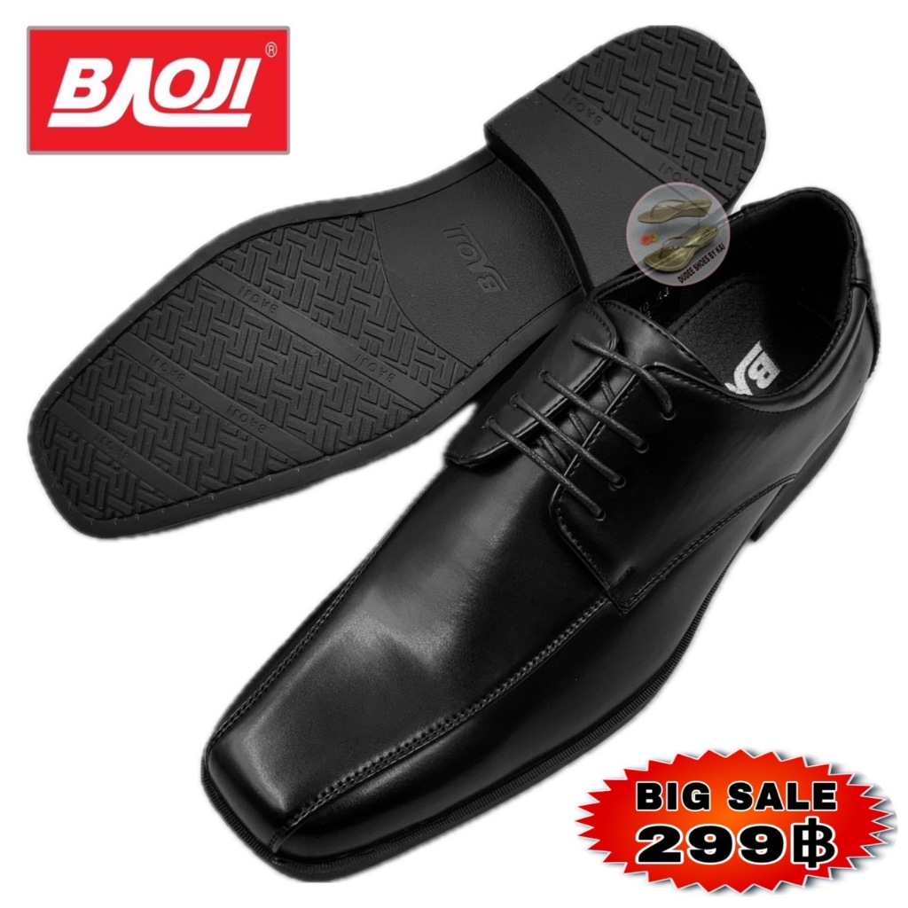 รองเท้าคัทชูผู้ชาย SIZE 39-46 BAOJI (BJ8010) (ฺBIG SALE)