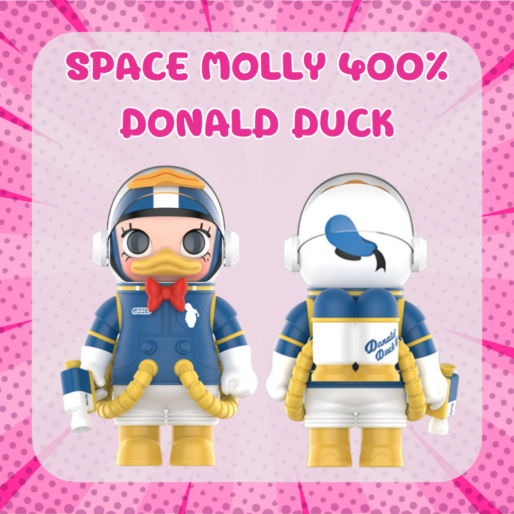 ( พร้อมส่ง ) MEGA SPACE MOLLY 400% Donald Duck