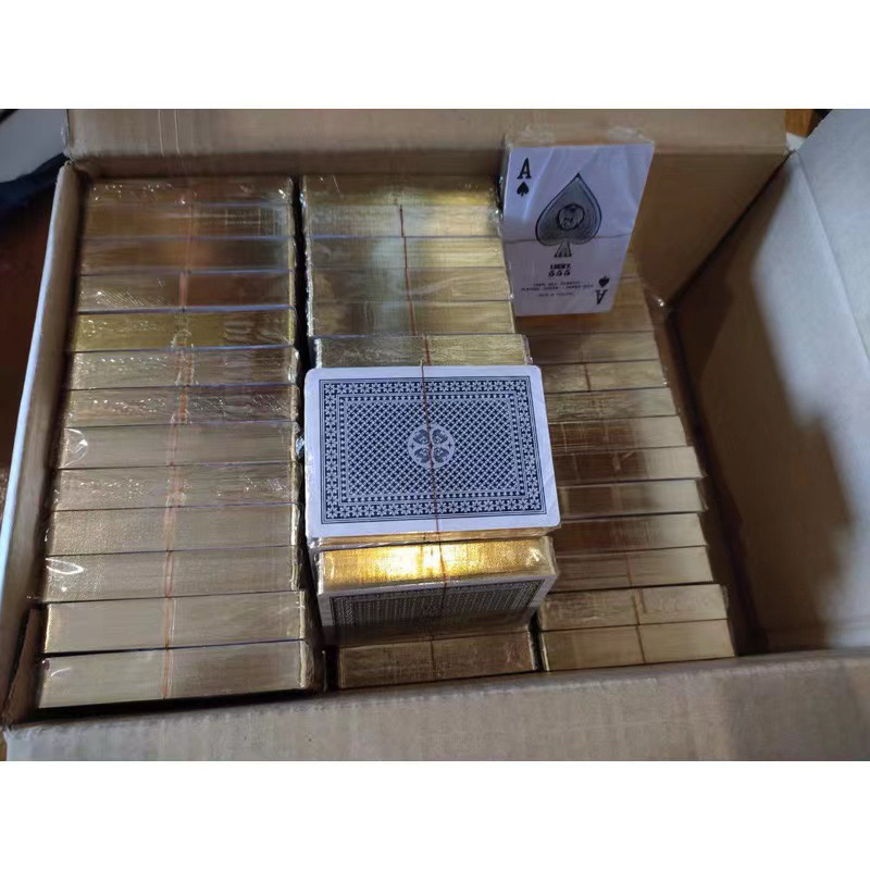 พลาสติก ไม่มีตลับ ขอบทอง พร้อมส่ง