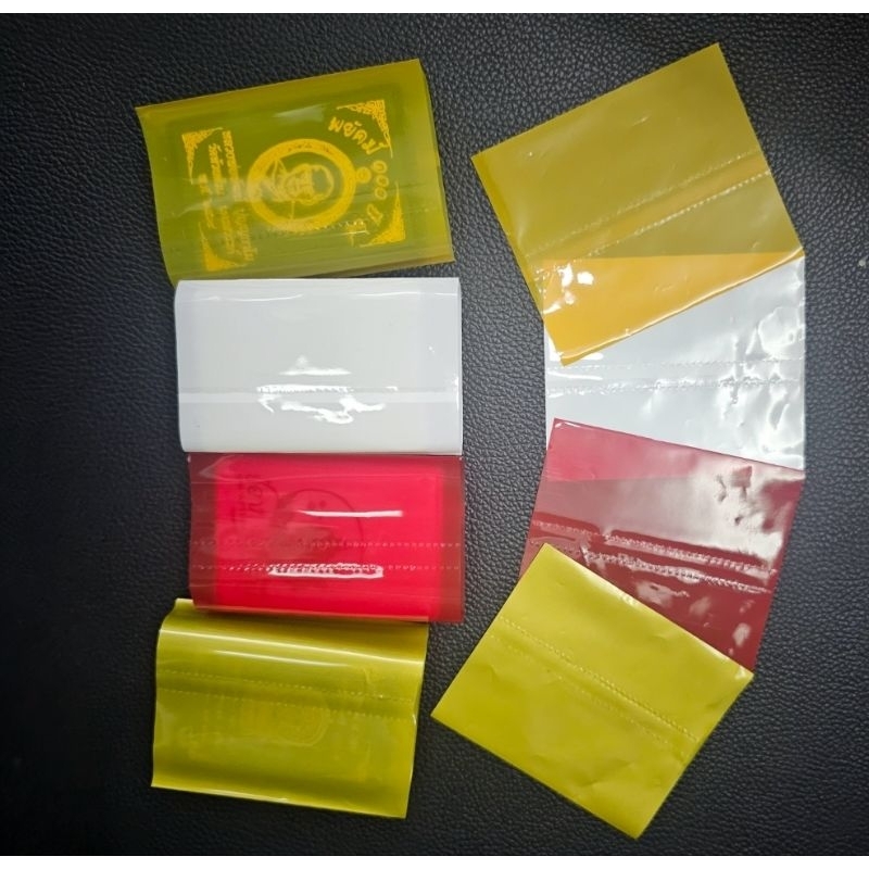 ฟิล์มหดหุ้มตลับพระสีพื้น นน.0.5กก.
