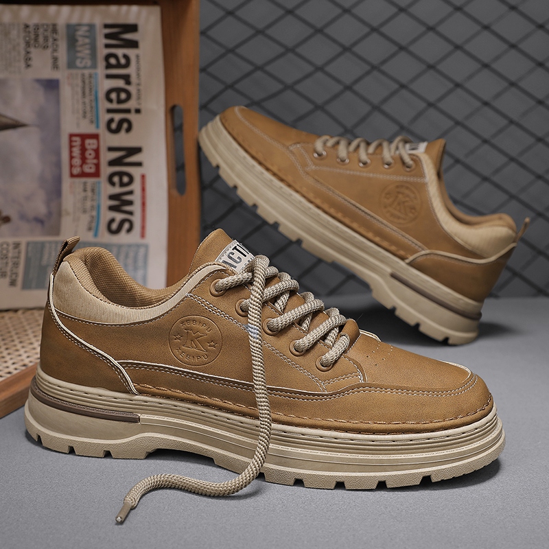 Casual Martin Shoe รองเท้าหนังกลับ รองเท้าผู้ชาย K8221