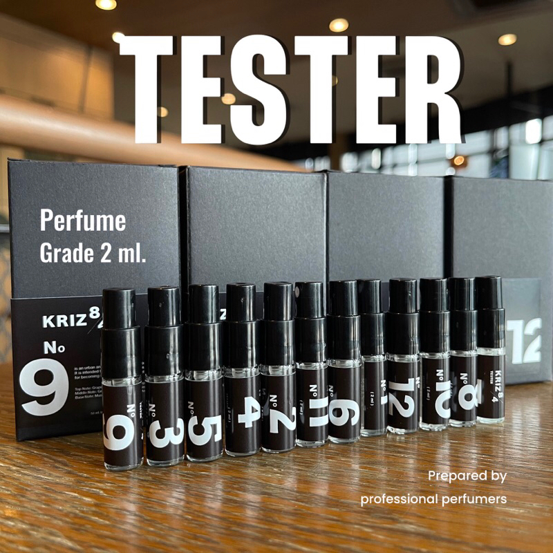 ผลิตภัณฑ์ น้ำหอม Kriz8/4 TESTER เลือกกลิ่น