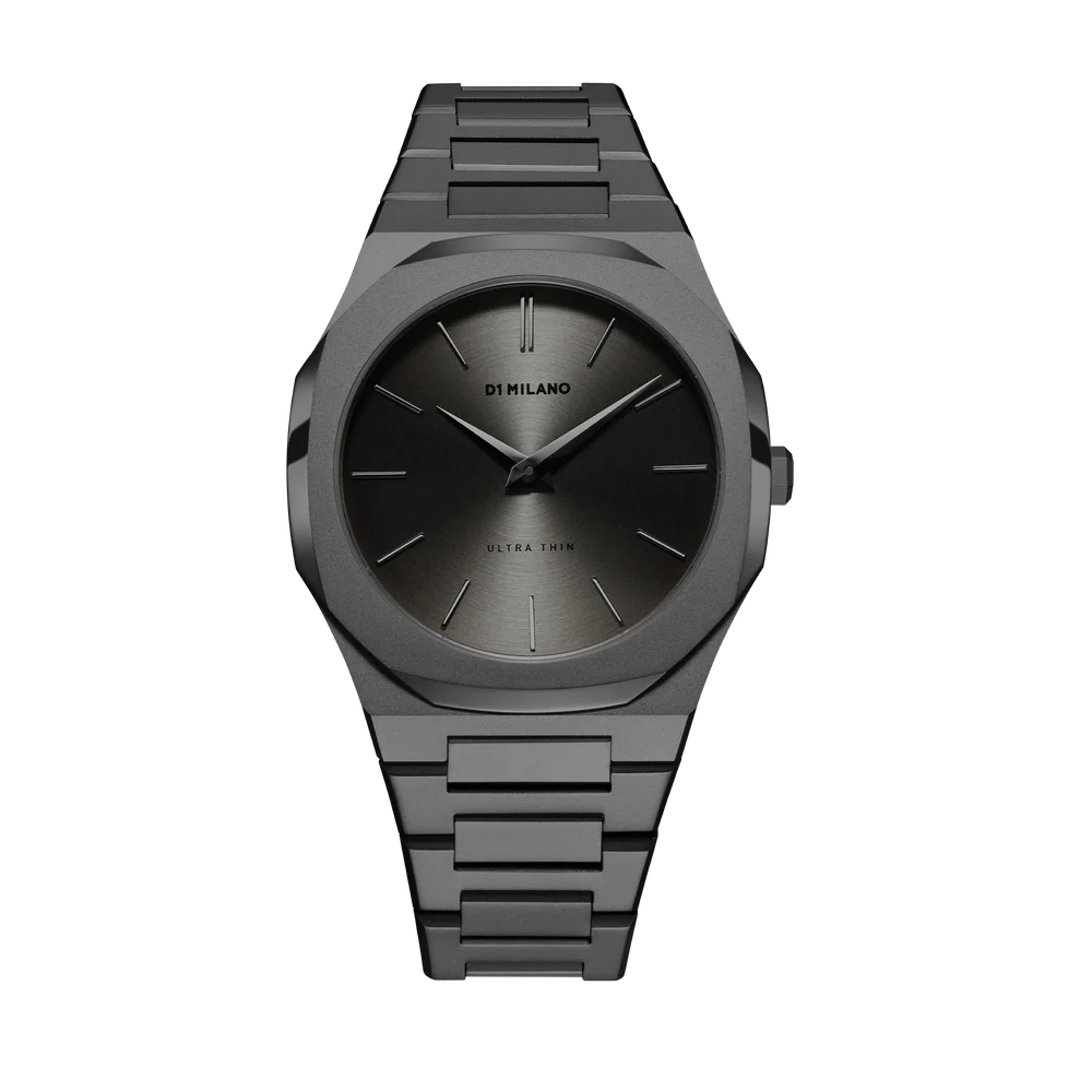 D1 Milano D1-UTBJ22 Antracite Ultra Thin Bracelet Unisex Watch 40 mm