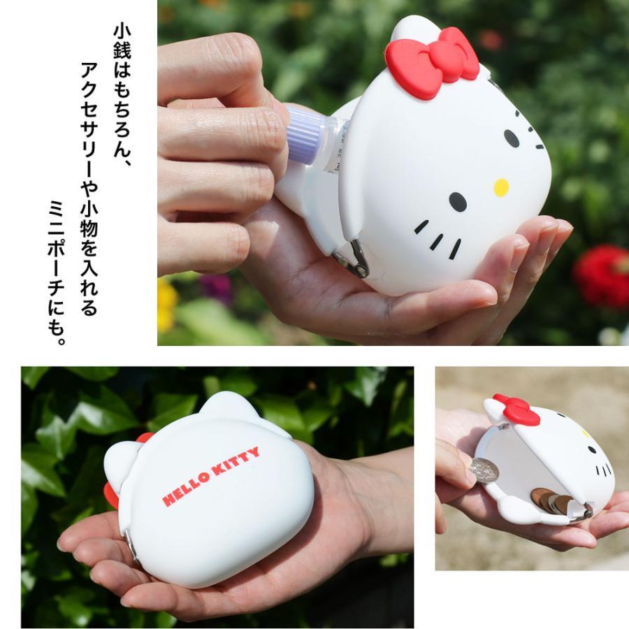 🇯🇵 แท้ พร้อมส่ง กระเป๋าคิตตี้ แบบบิด Sanrio mimi POCHI Hello Kitty Silicone Pouch จากญี่ปุ่น - รูปที่ 6