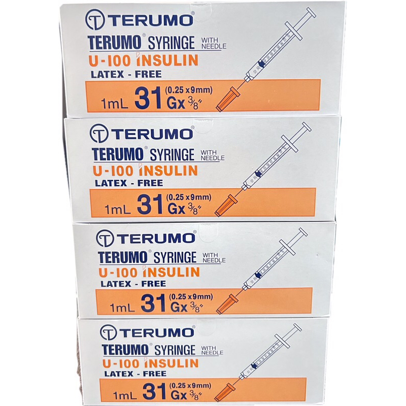 กsะบอกพลาสติก Terumo insulin Syringe