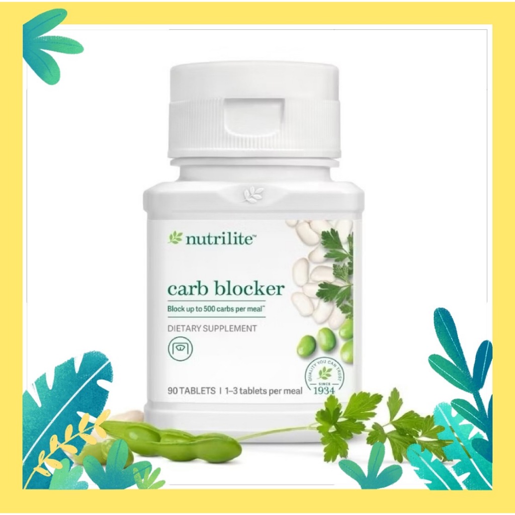 แพ็คเกจใหม่ Nutrilite Calow แคลโลว์ ยับยั้งการย่อยแป้ง ขนาด 90เม็ด (Thai shop/USA shop)