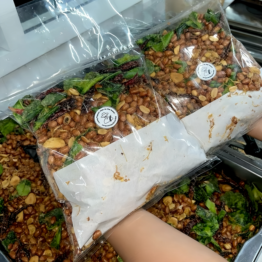 ถั่วทอดสมุนไพร รสต้มยำ ถุงใหญ่ ขนาด 1 kg - รูปที่ 5