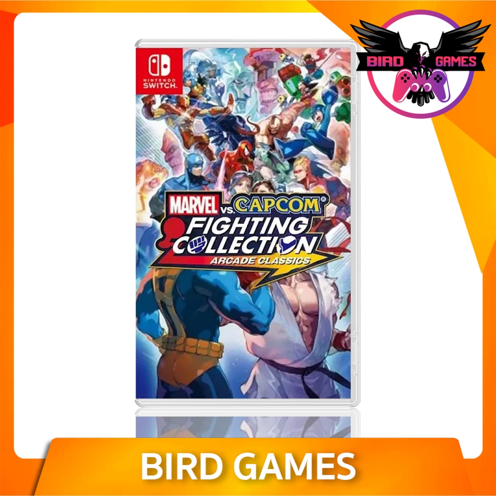 Nintendo Switch : Marvel VS Capcom Fighting Collection Arcade Classics Game [แผ่นแท้][มือ1][marval]