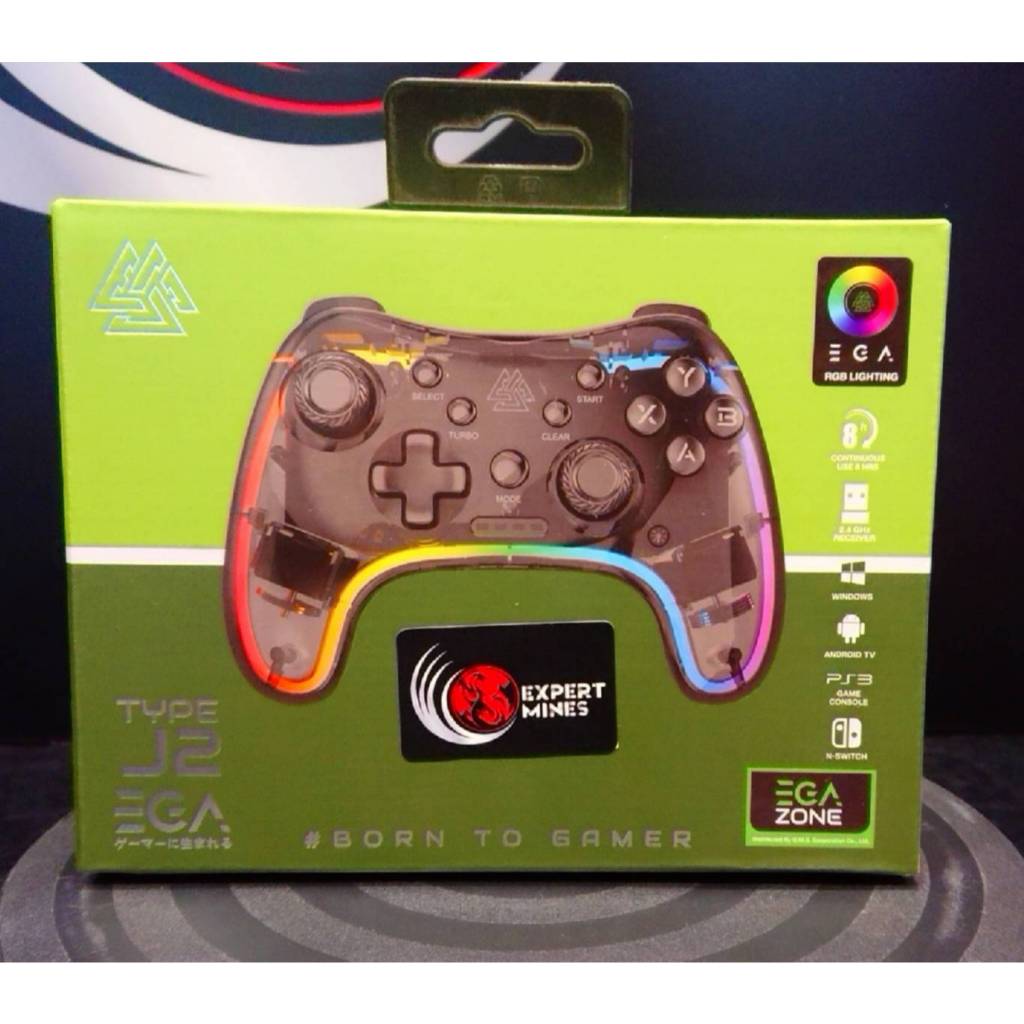 EGA TYPE J2 WIRELESS GAMING CONTROLLER