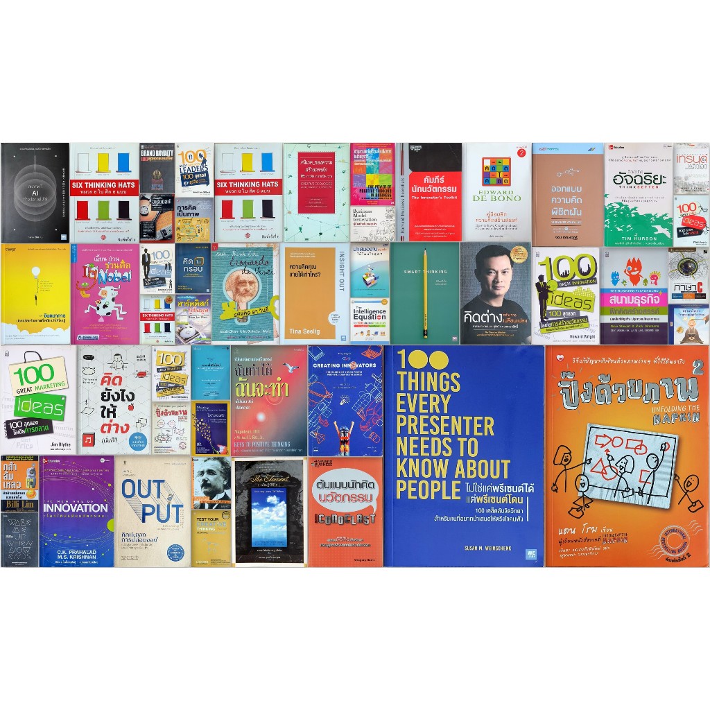 ความคิด.นวัตกรรม iDEA.iNNOVATiON THiNKiNG CREATiNG THOUGHTS สุดยอดไอเดีย ปิ๊งด้วยภาพ คิดในกรอบ เปิดจ