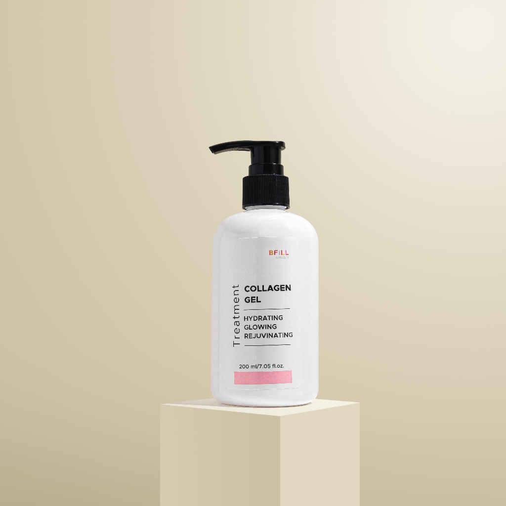 เจลนวดหน้าสูตรคอลลาเจน (Collagen) ฟื้นฟูผิวสวยใสเปล่งปลั่ง เจลใช้ในคลีนิกเมโกะ สำหรับเครื่องนวดหน้า ขนาด 200ml.