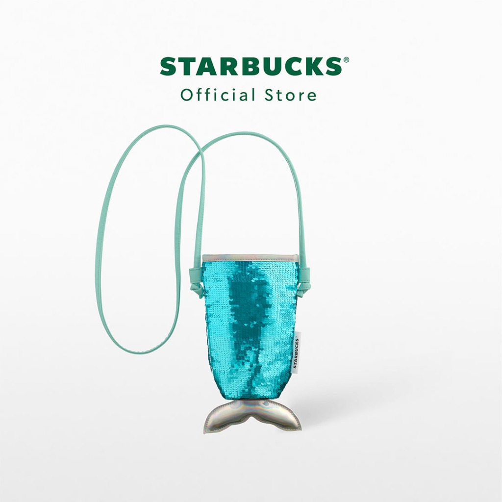 Starbucks Cross Body Siren Scale Cup Holder กระเป๋าใส่ทัมเบลอร์สตาร์บัคส์ A11156028