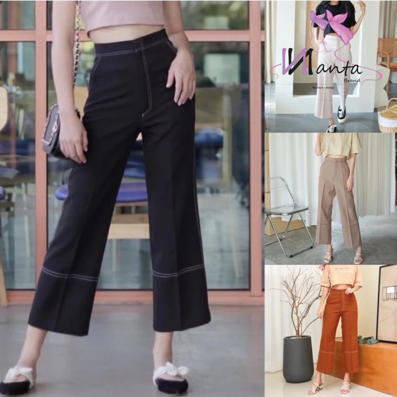 NANTA โปรโมชั่นสุดพิเศษ กางเกงแต่งตะเข็บ โชว์ด้ายสี