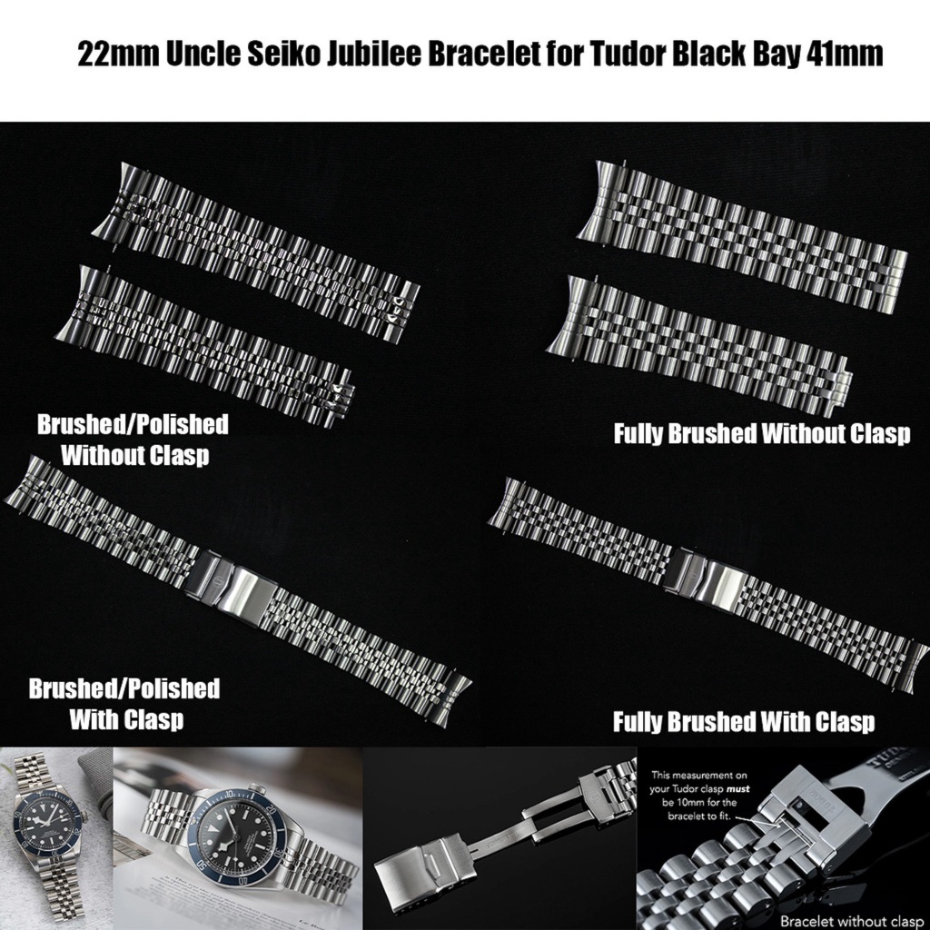 สายนาฬิกา Uncle Straps Jubilee for Tudor Black Bay 41mm