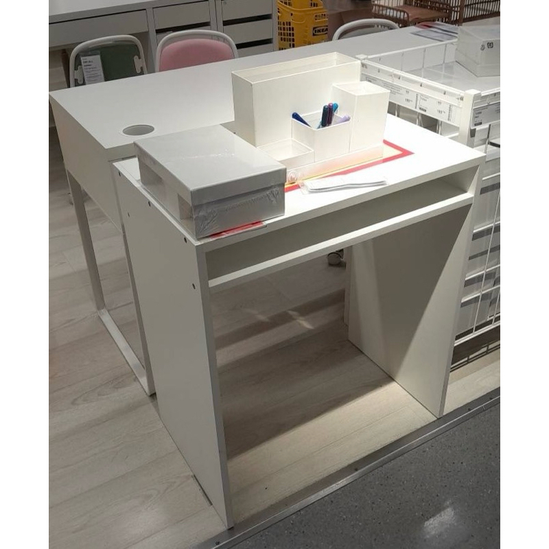 IKEA TORALD โทรัลด์ โต๊ะทำงาน ขาว, 65x40 ซม.