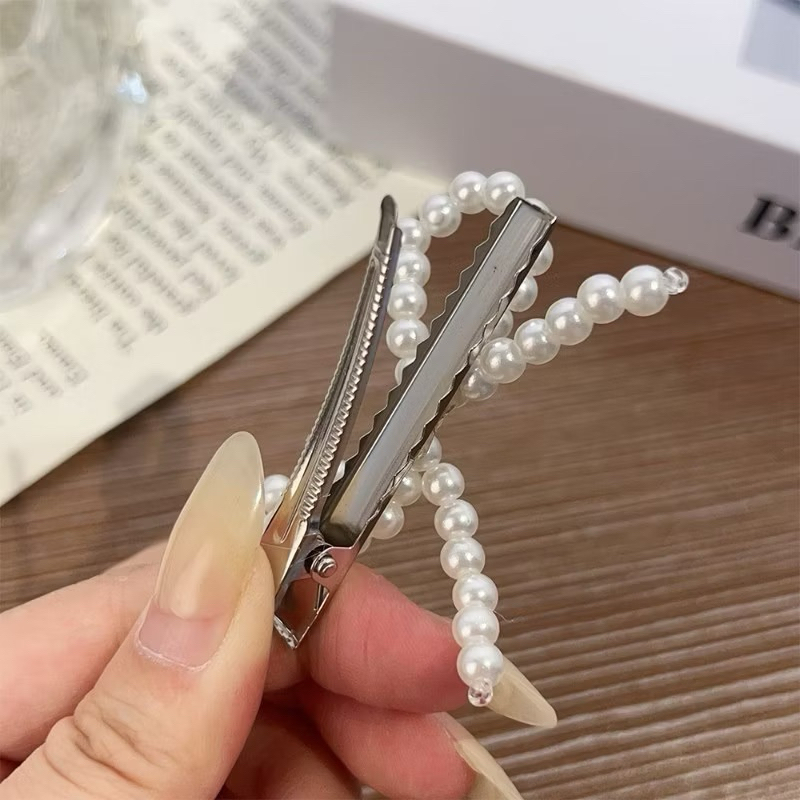 ✨🎀 โบว์มุก โบว์ลูกปัด คริสตัล เชอรี่ 🍒ฯลฯ  🎀✨พร้อมส่งนะคะ - รูปที่ 2