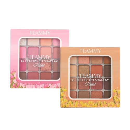 TE901 Teammy 16 Colors Eyeshadow Palette อายแแชโดว์ 16 สี เนื้อแมทและชิมเมอร์