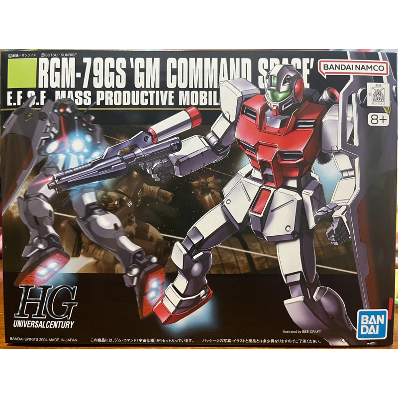 กันพลา HG 1/144 RGM-79GS GM COMMAND SPACE พร้อมส่ง