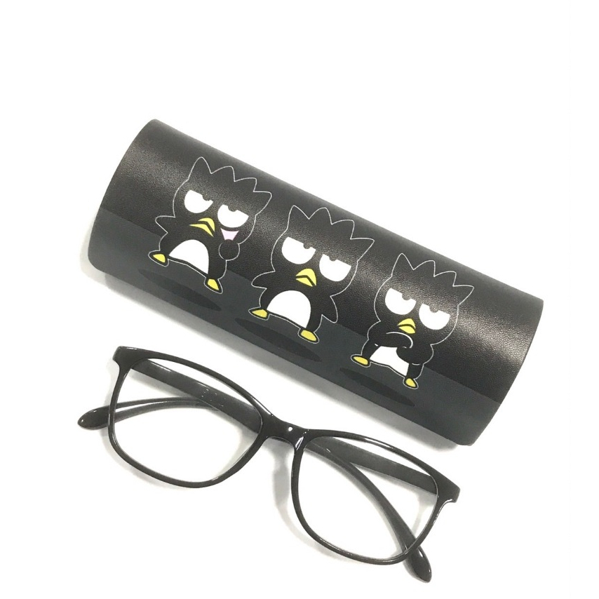 BAD 3 กล่องแว่น กล่องแว่นตา GLASSES CASE ทรงใหม่ ลาย BBMR 3 ตลับแว่น ฝาปิด (แม่เหล็ก) ขนาด 5.5 x 3.5 x 15.5 Cm MNN