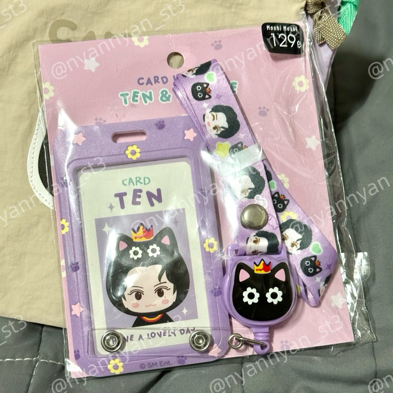 [พร้อมส่ง] การ์ดโฮลเดอร์ card holder โมชิโมชิ เตนล์ moshimoshi TEN