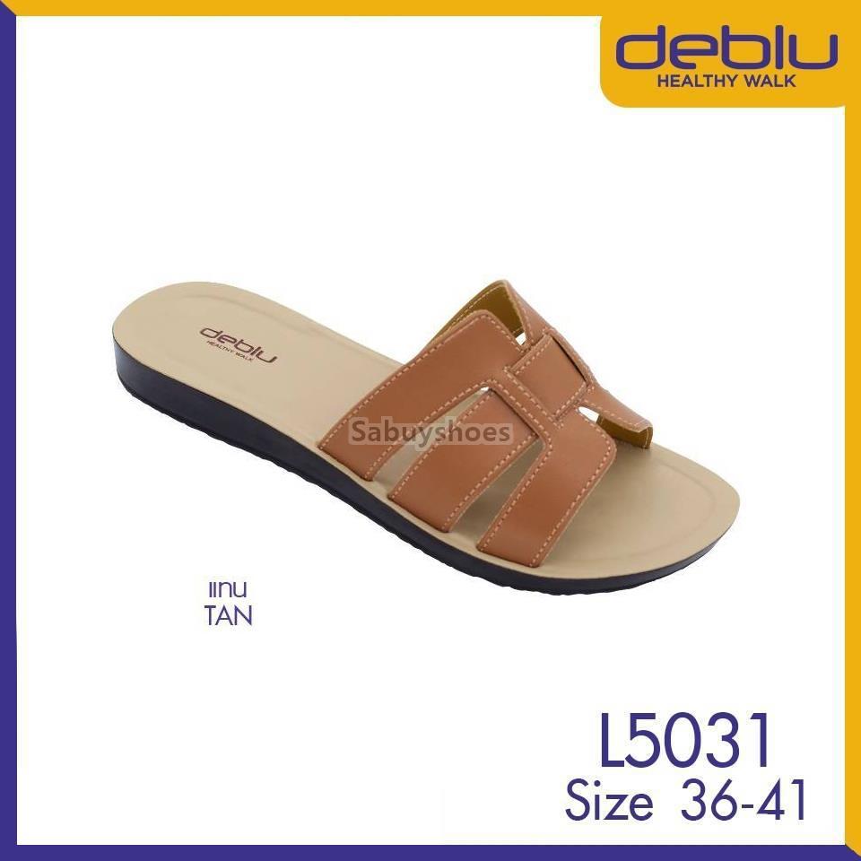 รองเท้าแตะเดอบลู Deblu แบบสวม รุ่น L5031 พื้นนุ่ม เบา ใส่สบาย