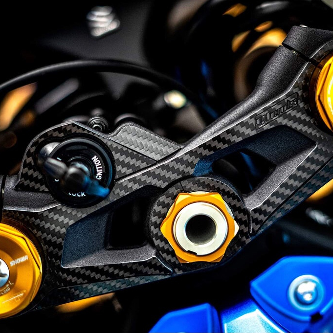 กันรอยแผงคอคาร์บอน Woods SUZUKI GSXR1000RR