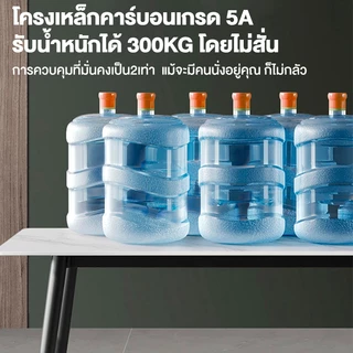 ALOVE โต๊ะอาหาร โต๊ะกินข้าวหินอ่อนเทียม 120/140/160CM แผ่นหินหนา 12 ซม ขาเหล็กสีดำทอง ชุดร้านอาหารสุดหรู
