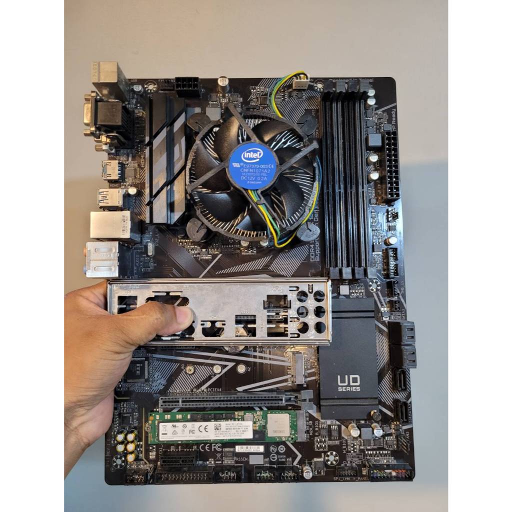 CPU I5-10400F+B460 HD3 ถูกที่สุด