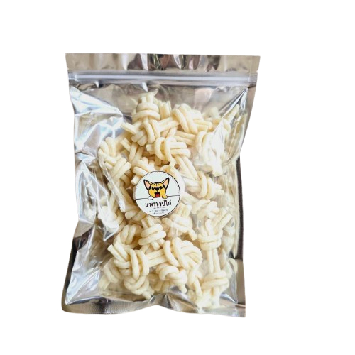 ครั้นชี่นิ่มผูกทูโทน 3 นิ้ว ขนมน้องหมา บรรจุ250กรัม - รูปที่ 3