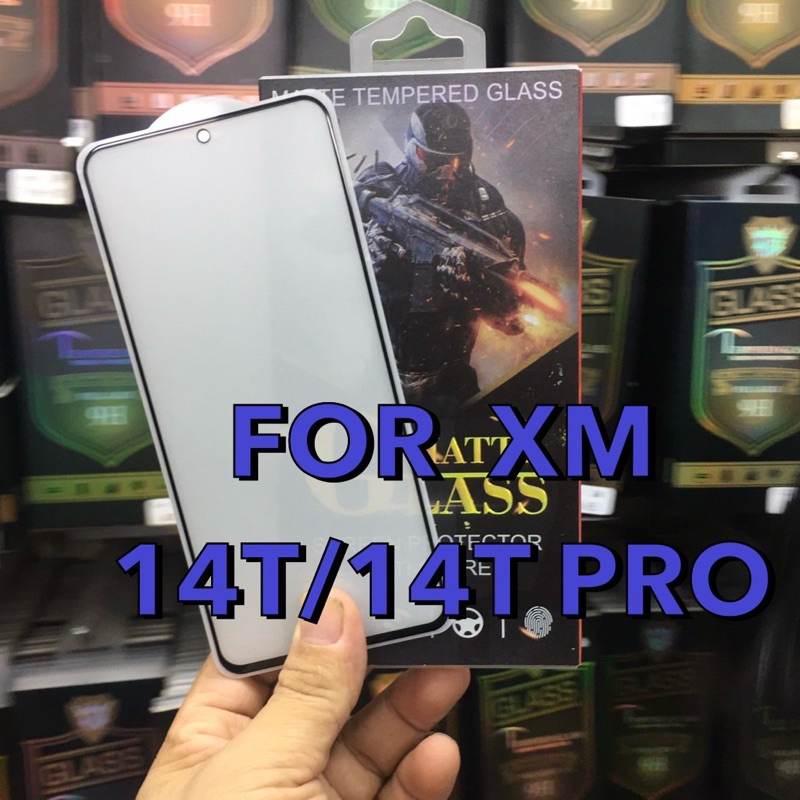 ฟิล์มกันรอยหน้าจอแบบด้าน รุ่น Xiaomi 14T/14T Pro(5G) !!ตรงรุ่น!! แบบด้าน(MATTE) พร้อมอุปกรณ์ติดตั้ง สินค้าพร้อมส่งในไทย – โปรปัง
