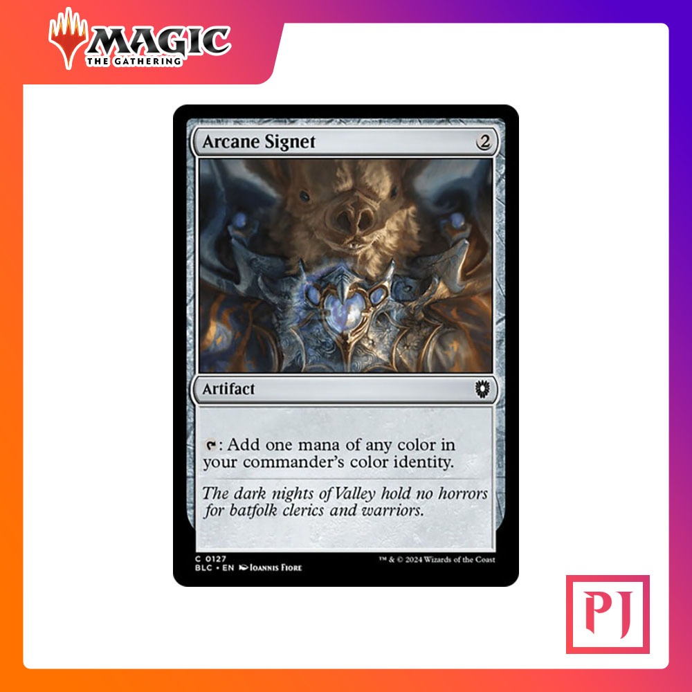 [MTG] Arcane Signet [BLC] [ARTIFACT] [COMMON] [NORMAL] [ENG] (การ์ดเมจิค / Magic the Gathering)