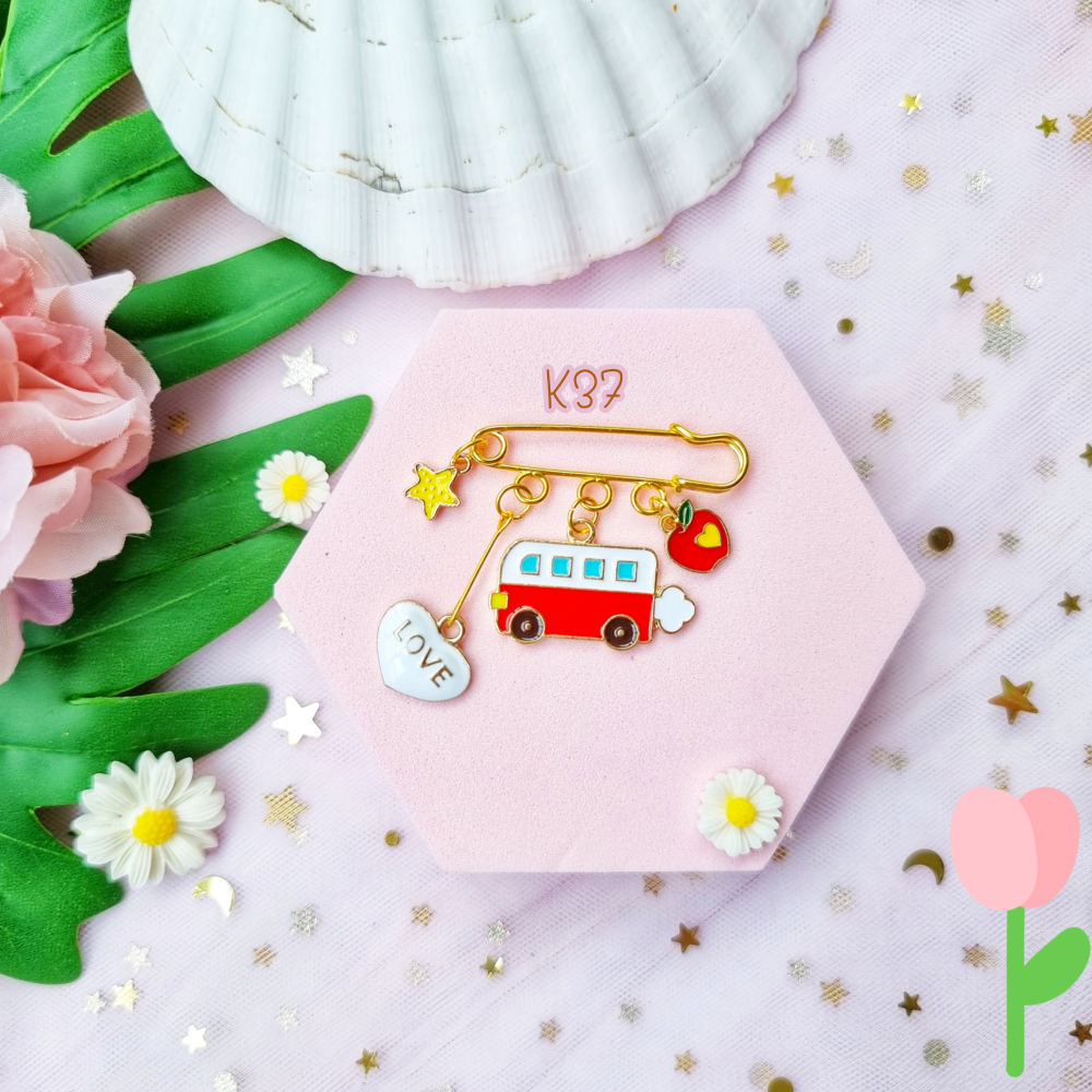 เข็มกลัดคนท้องเด็กXวัวสุดน่ารัก ราคา ถูกที่สุด ดีลบีเคเค แกลเลอรีภาพที่ 4