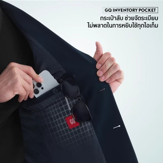 GQ Perfect Blazer™ Slim Fit Collection เบลเซอร์สะท้อนน้ำ ผ้ายืด 4 ทิศ (มี 4 สี)