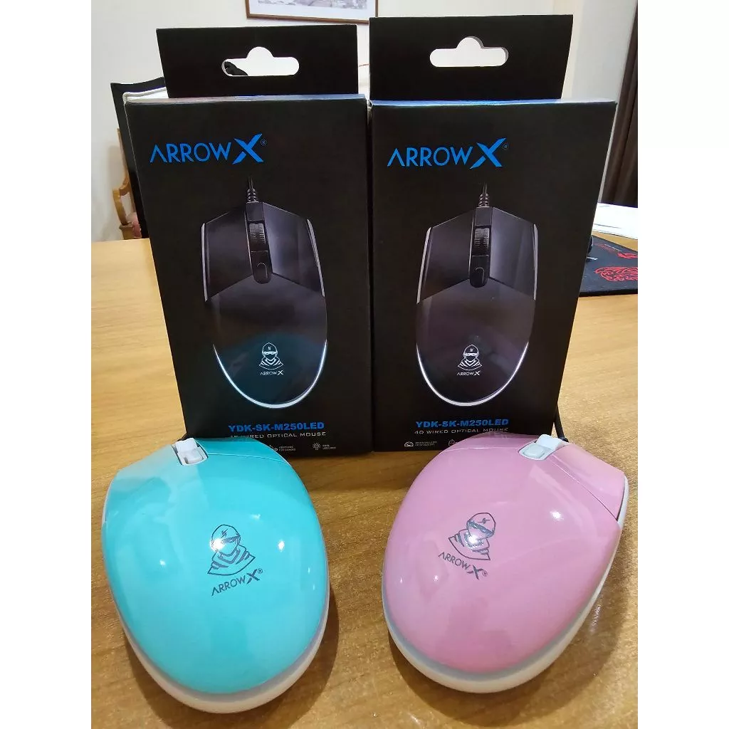 ARROWX Optical เมาส์ทำงาน แบบสาย รุ่น M250