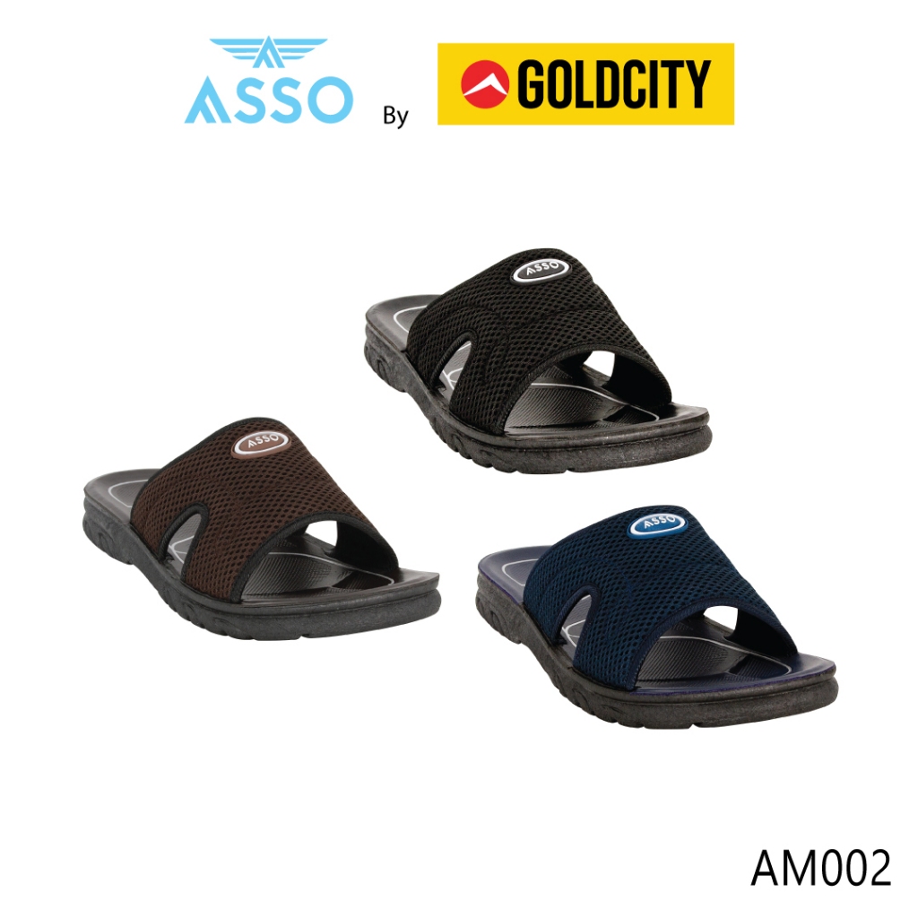 GOLDCITY รองเท้าแตะ ASSO กันลื่น รุ่น AM002(40-44)
