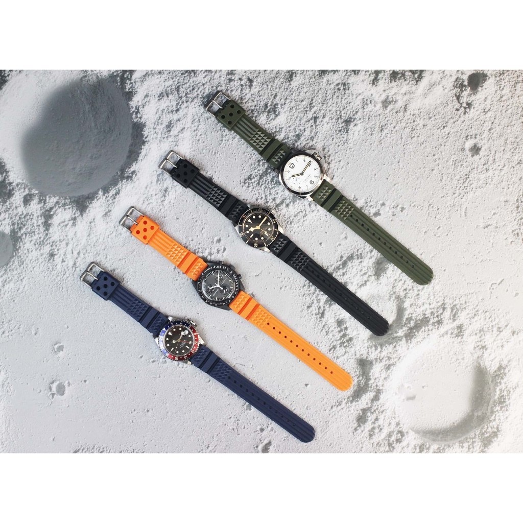 สายนาฬิการุ่น Chaffle Rubber Strap 20,22mm
