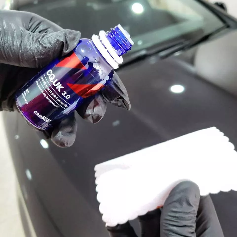 CARPRO CQuartz UK 3.0 น้ำยาเคลือบเซรามิก แถม ฟองน้ำขัดและผ้า 6 ผืน (ในกล่อง) *พร้อมส่ง* thumbnail 6