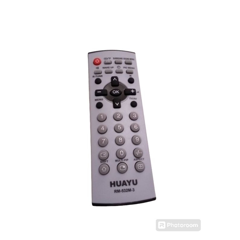 Remote TV Panasonic (รวมทุกรุ่นของพานา) ใช้งานง่ายแค่ใส่ถ่านก็สามารถใช้งานได้เลย