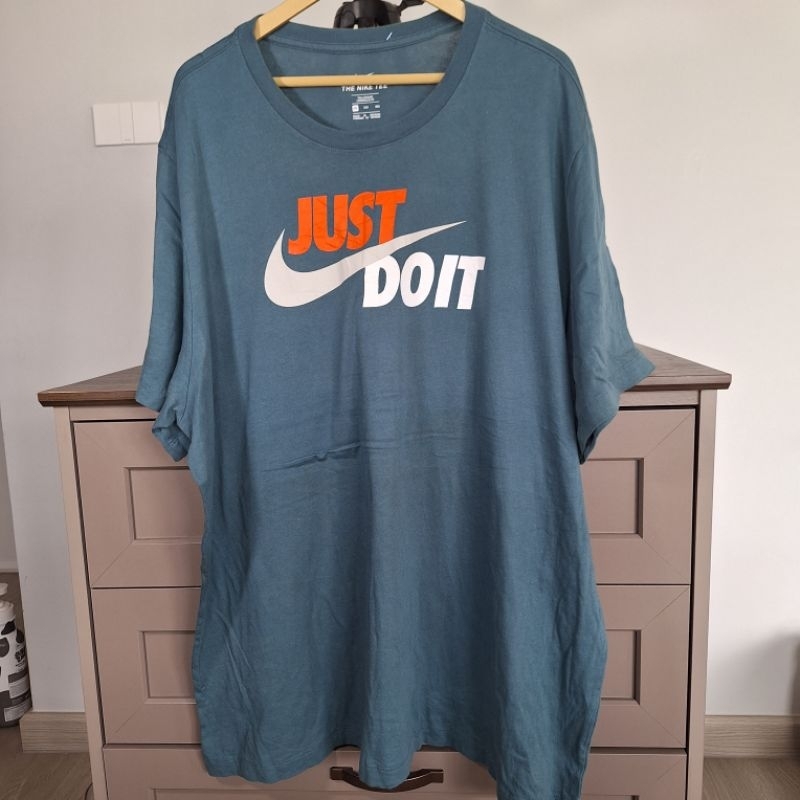 เสื้อยืด ลายกีฬา nike just do it ของแท้มือสอง size 3XL (Lps015)
