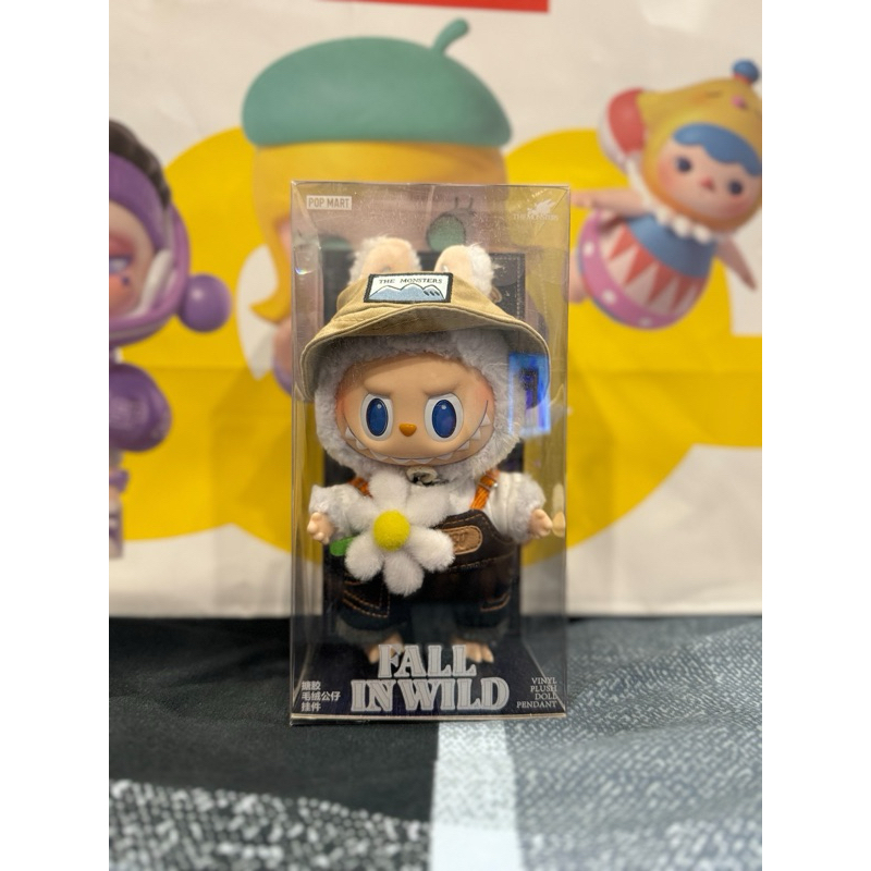 ลาบูบูสวนเล็ก ของแท้แน่นอน พร้อมส่ง THE MONSTERS FALL IN WILD Plush Doll Pendant
