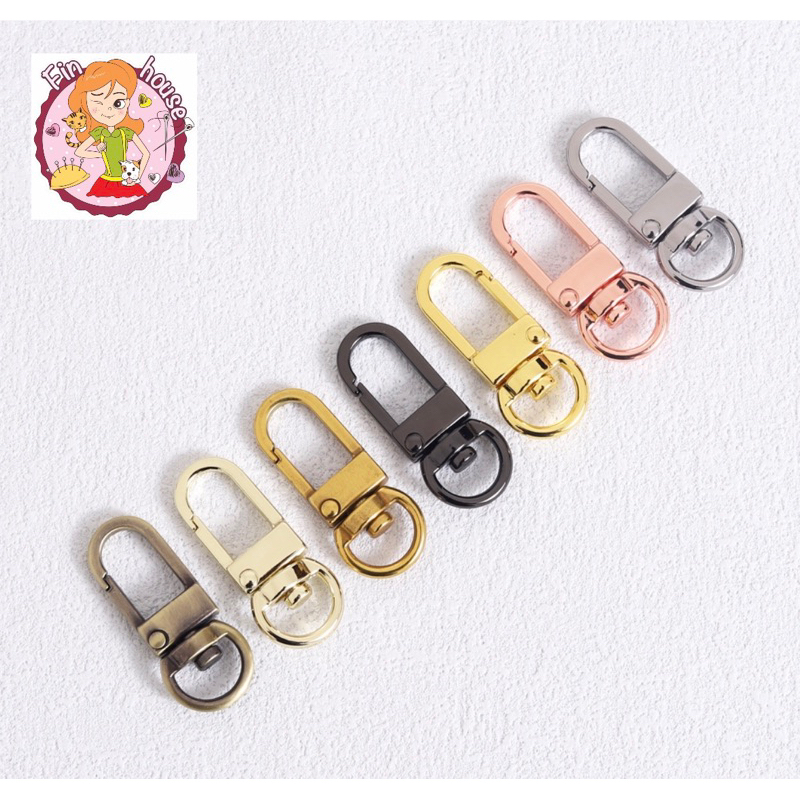 🧸ถูกที่สุด⚡️ตะขอก้ามปูตัวยู  ตะขอเกี่ยวทรงหลุยส์ คอหมาเกี่ยว ตะขอห้อยพวงกุญแจแบบตัวยู ก้ามปูตัวยู🧵🪡