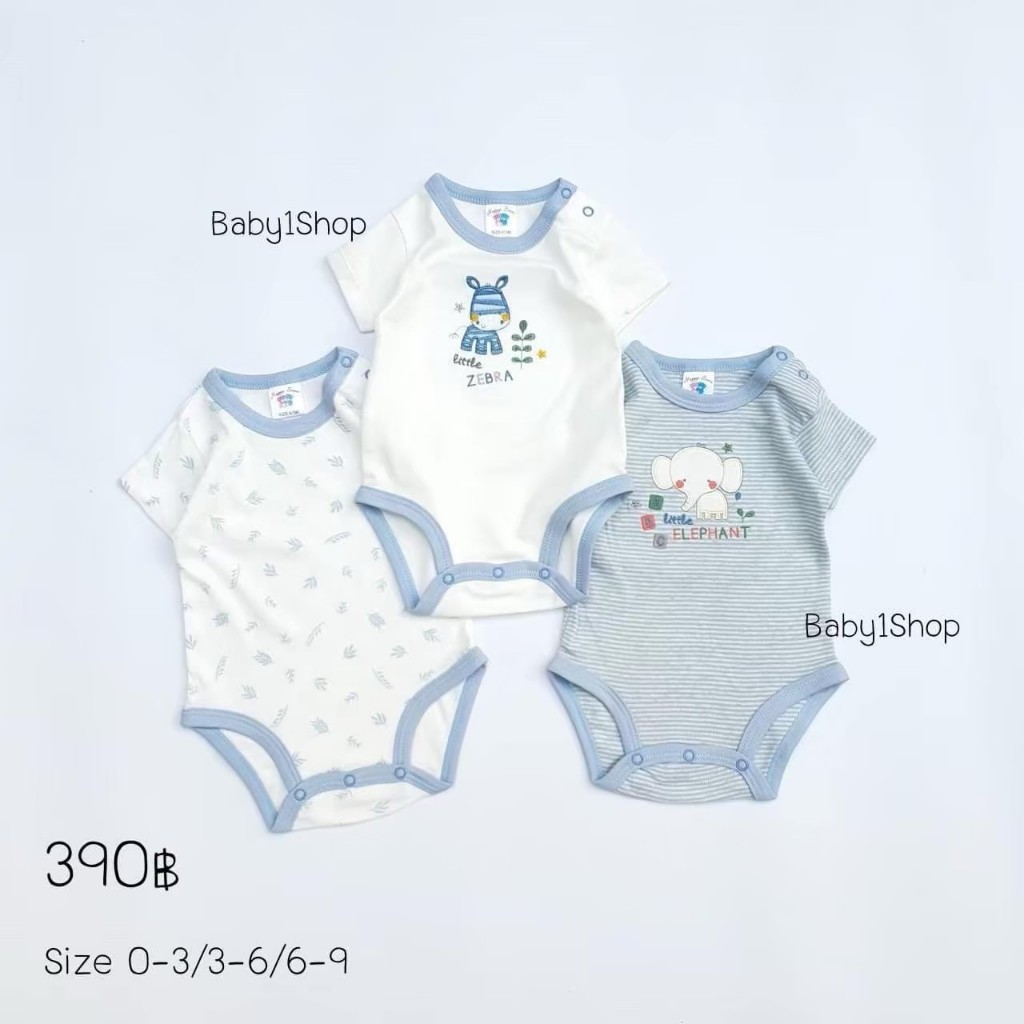 [ พร้อมส่ง ] บอดี้สูท ผ้าคอตตอน ผลิตในไทย