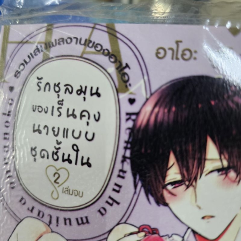 รักชุลมุนของเร็นคุงนายแบบชุดชั้นใน เล่มที่ 2 การ์ตูนวาย หนังสือ การ์ตูนวาย มังงะ มือหนึ่ง cn
