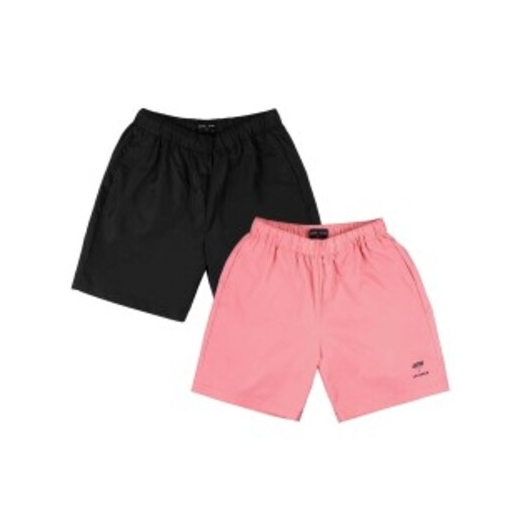 ENDLESS JOURNEY SHORTS (BLACK/PINK)