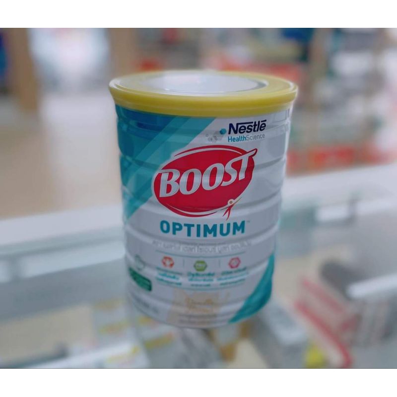 Nestle Boost Optimum / Care / Fiber 800g. บูสท์ อาหารทางการแพทย์สูตรครบถ้วน มีเวย์โปรตีน สำหรับผู้ต้