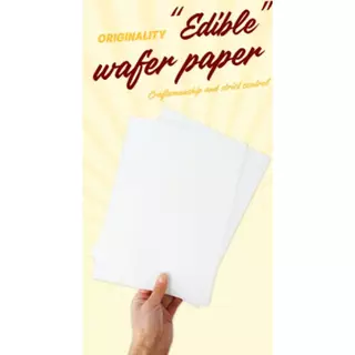 แผ่นเวเฟอร์เคลือบเงา สีสด ไม่พอง ทนชื้น สำหรับพิมพ์ตกแต่ง หนา0.65mm. Wafer Sheet Glossy!!!