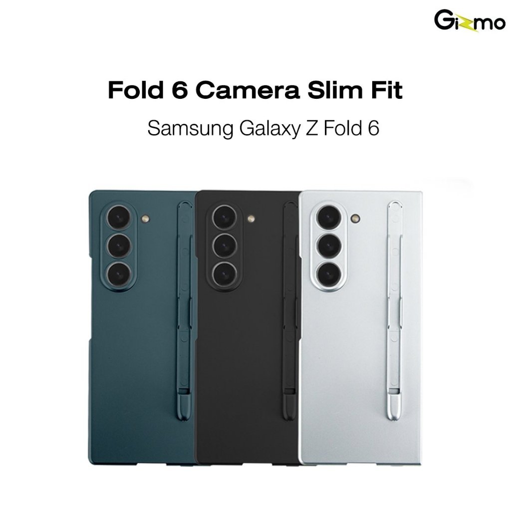 Gizmo Camera Slim Fit เคสกันรอยขีดข่วน เคสซัมซุง เคส Z Fold 6 มีช่องเก็บปากกา