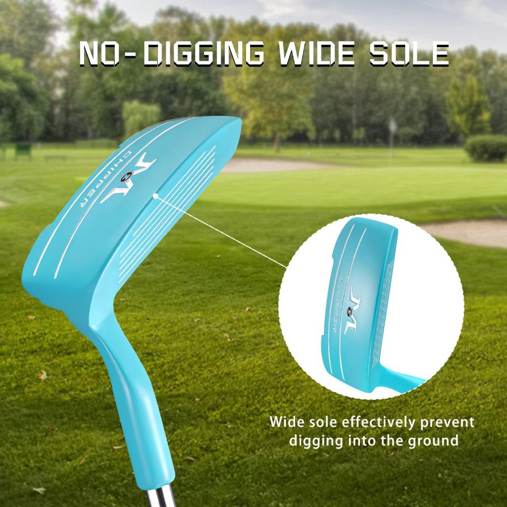 ไม้กอล์ฟ Chipper Mazel Golf Like Putter Blue color